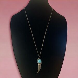 Ornamental Things angel wing pendant necklace